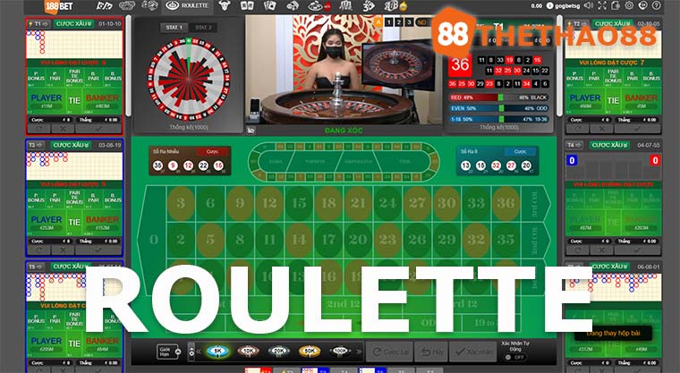 Khám phá cách chơi Roulette trực tuyếnvà hình thức cược Roulette