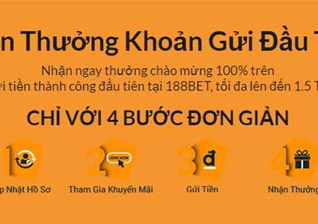 Đăng ký nhận 88k tiền cược miễn phí từ 188bet