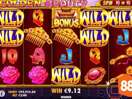 Golden Beauty slot – Tham gia game slot với 75 dòng trả thưởng